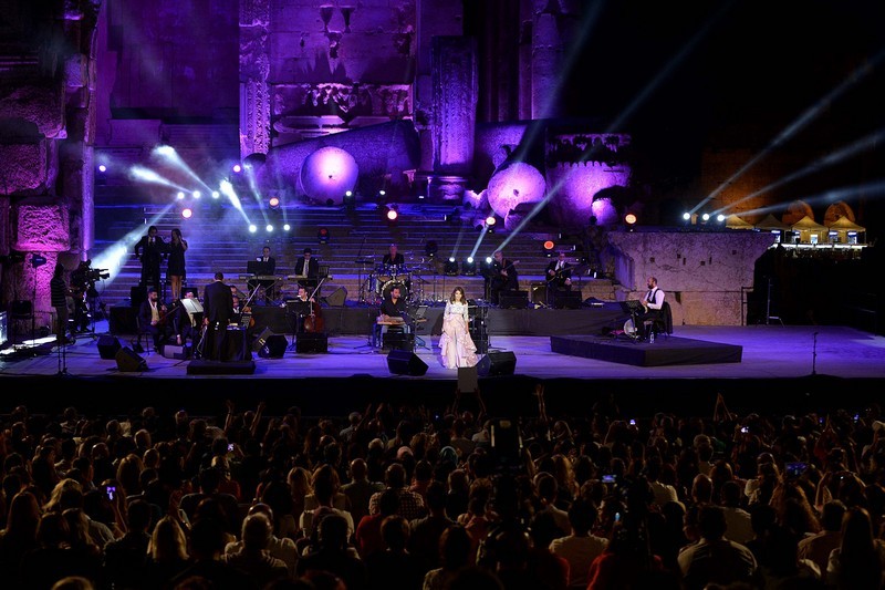 Samira Said at Baalbeck Festival